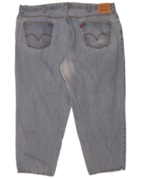 Calça jeans masculina Levi's 560 Comfort Fit solta W50 L30 azul algodão