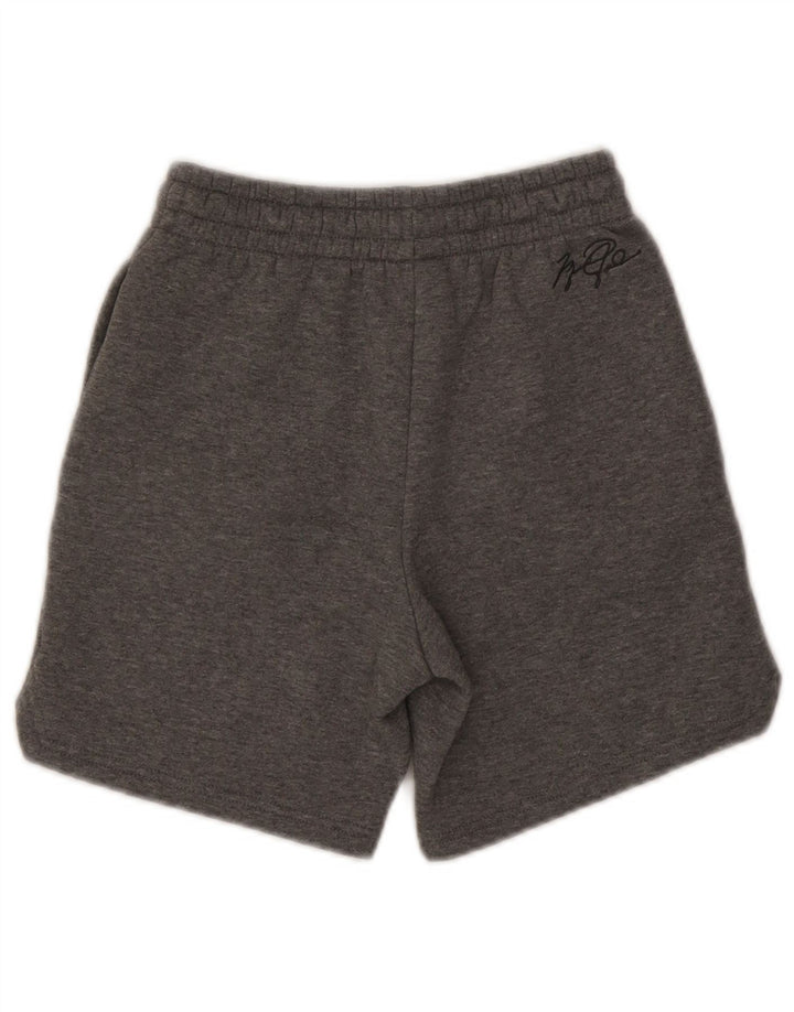 Shorts esportivos Jordan Boys 10-11 anos cinza médio algodão