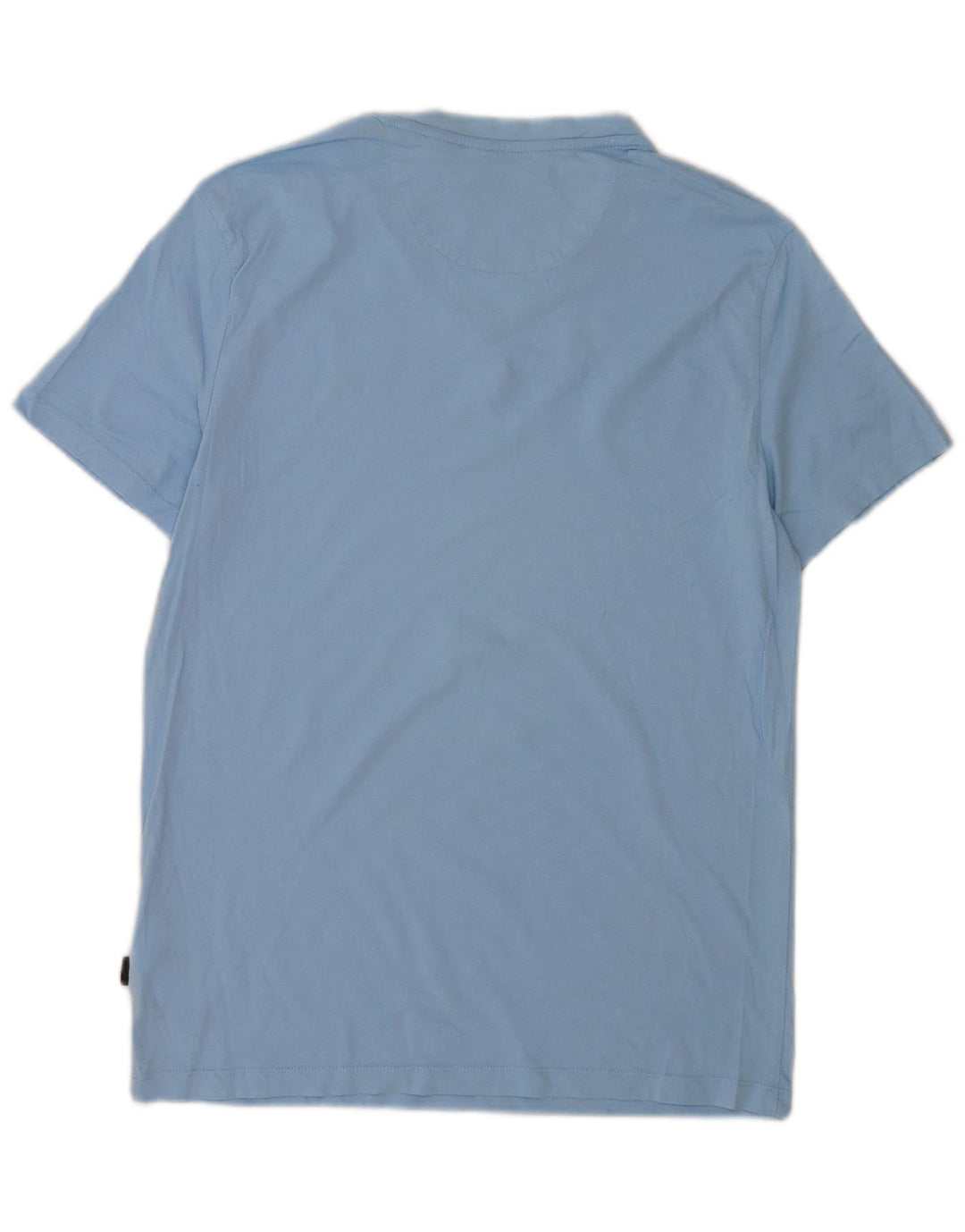 Calvin Klein Mens Slim Fit Camiseta Top Médio Algodão Azul