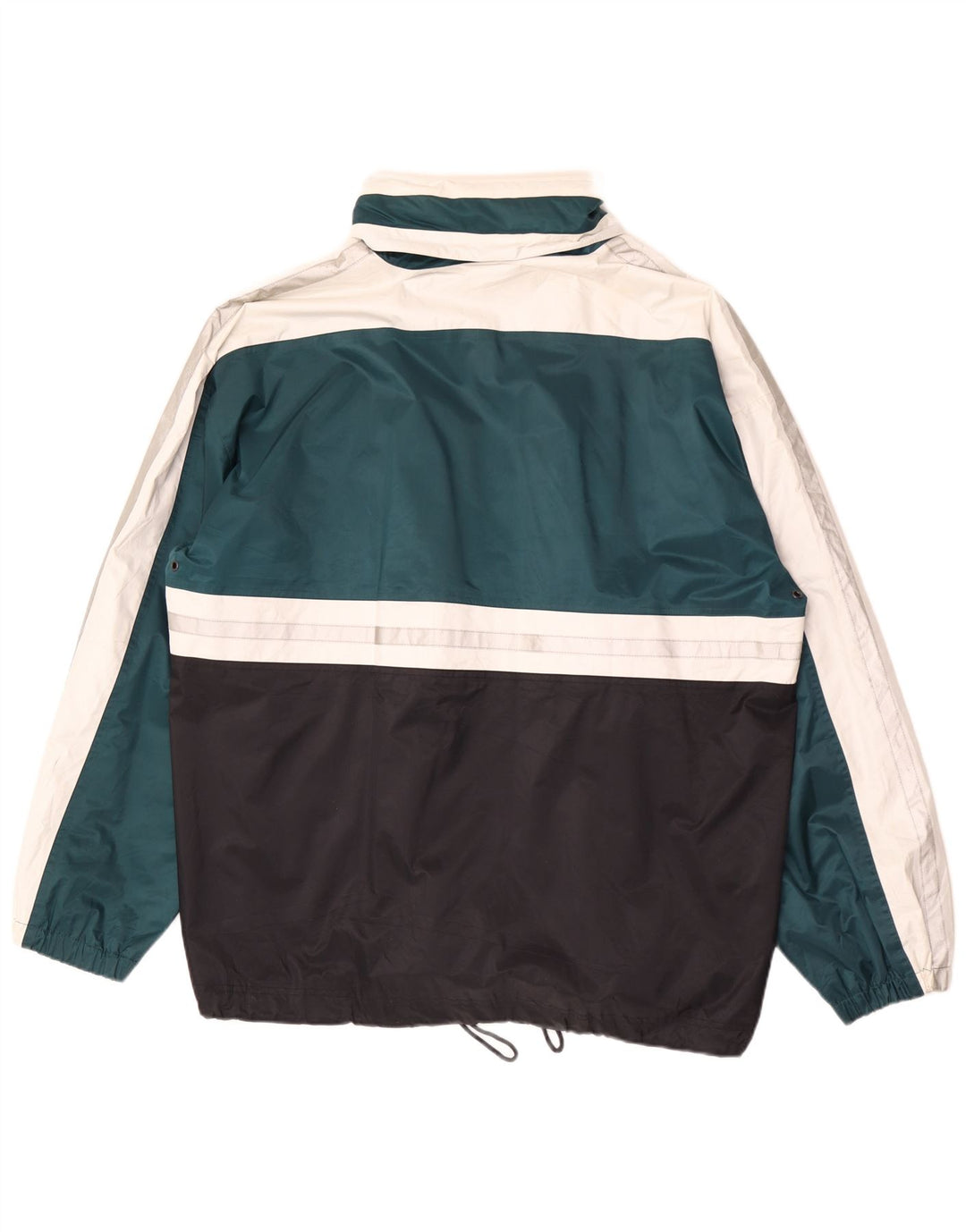 Jaqueta de chuva masculina Shamp com capuz EU 56 XL verde Colourblock poliamida