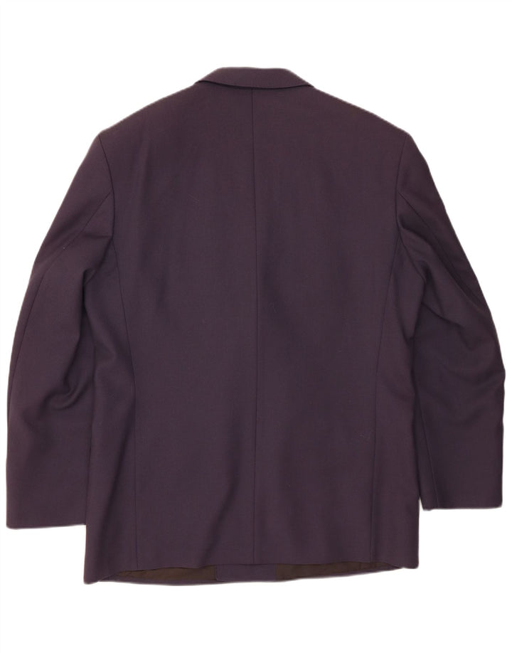 Jaqueta blazer masculina DOUGLAS com peito duplo UE 50 grande azul marinho