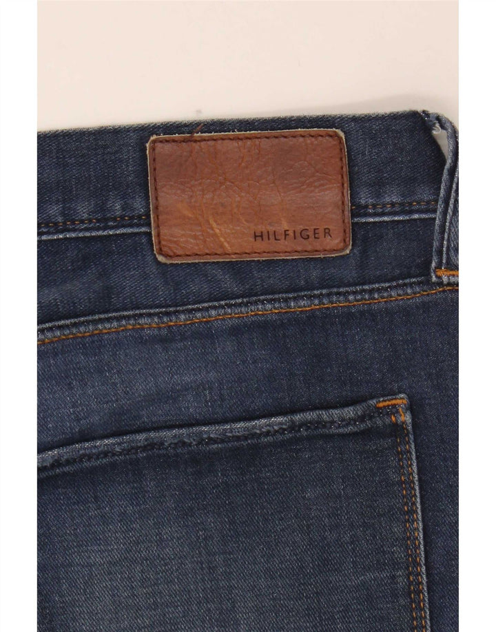 Tommy Hilfiger Masculino Bleecker Slim Jeans W40 L34 Azul Algodão