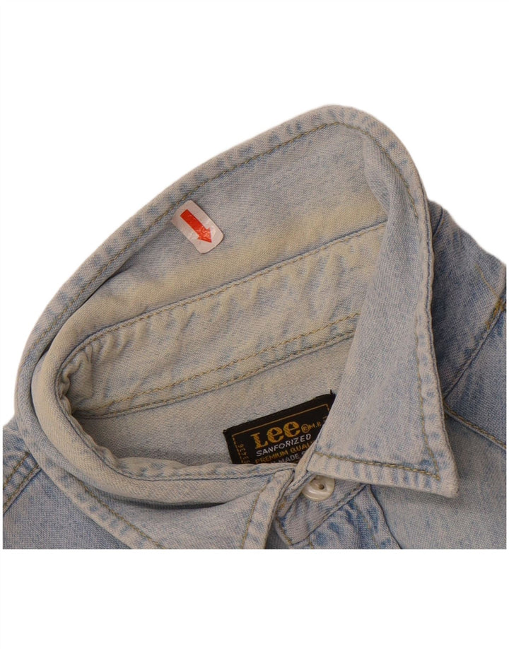 Camisa jeans LEE Boys 13-14 anos azul