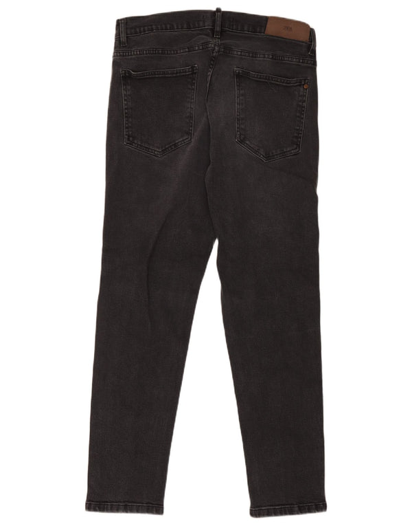 Zara Mens Skinny Jeans EU 44 Grande W34 L29 Algodão Preto