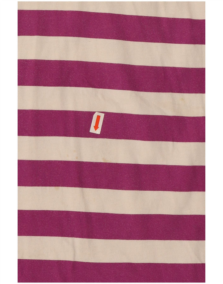 Camisa polo masculina Invicta pequena listrada roxa