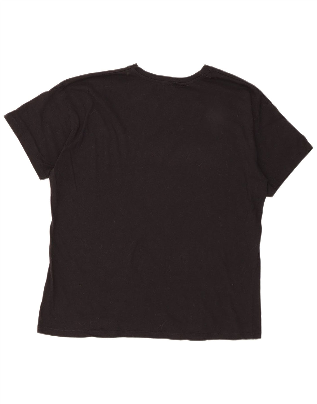 Camiseta masculina FB Sister com estampa de uma peça grande de algodão preto