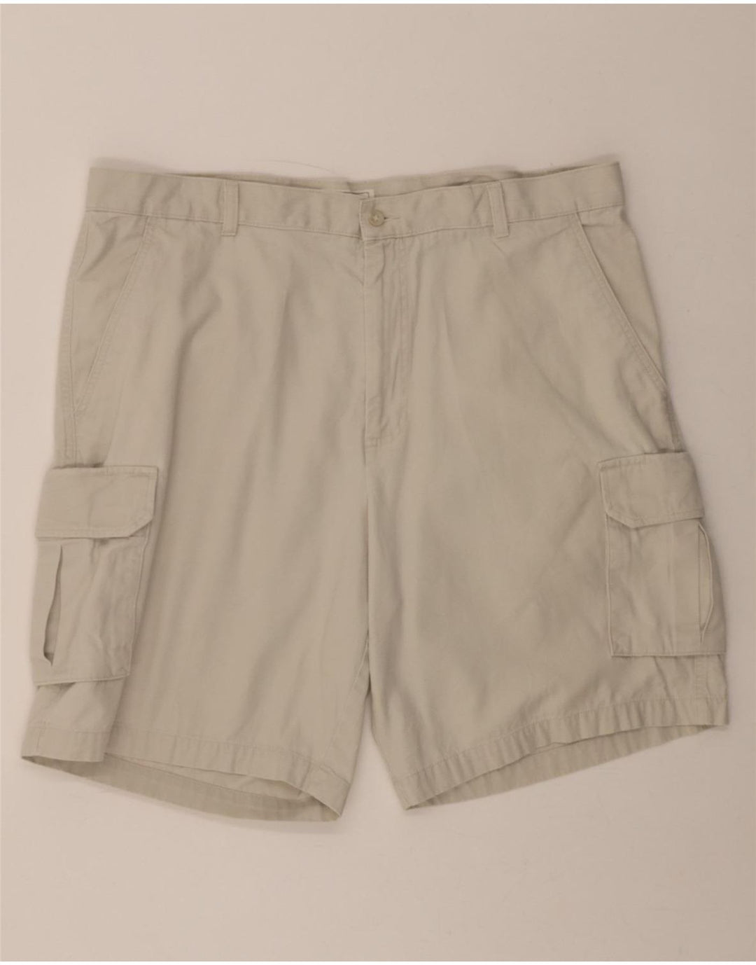 DOCKERS Mens Relaxed Fit Cargo Shorts W40 XL Beige Cotton Vintage Dockers and Second-Hand Dockers from Messina Hembry 
