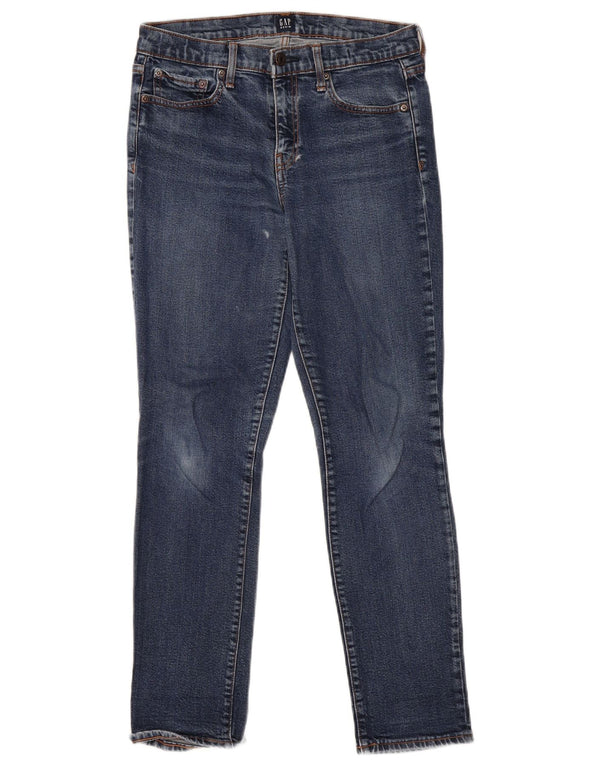 Jeans Slim Feminino Gap W28 L28 Azul Algodão