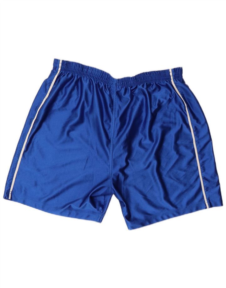 Shorts esportivos masculinos Nike grande poliéster azul