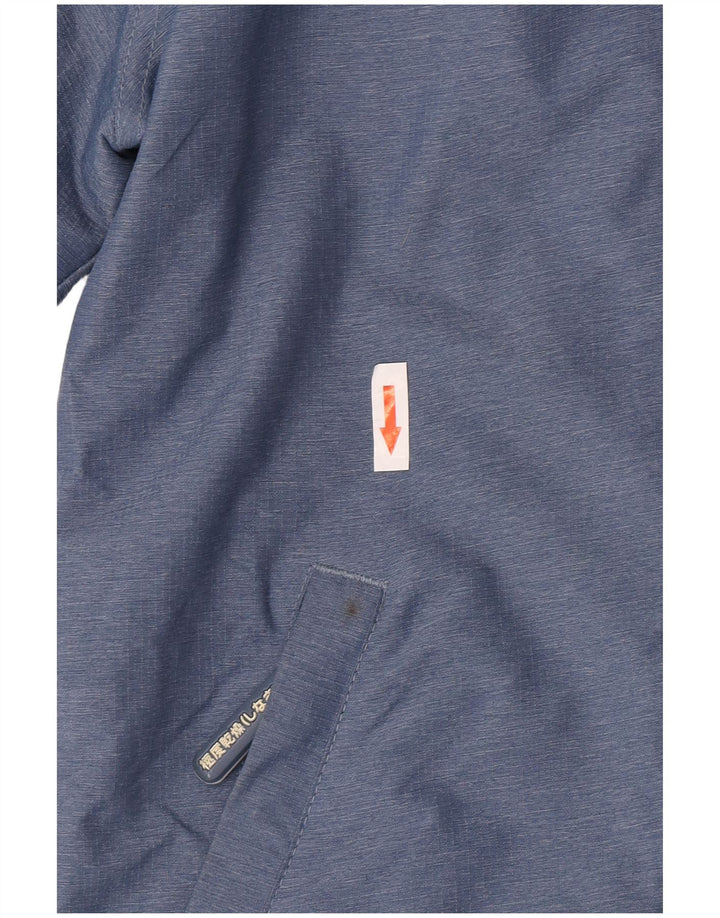 Jaqueta corta-vento feminina Superdry UK 14 azul médio