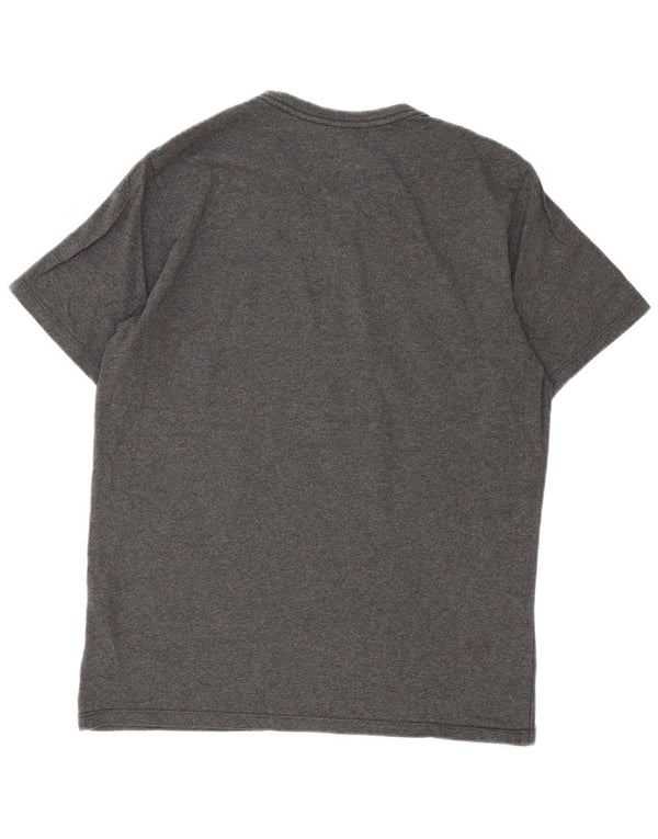 Camiseta masculina padrão Levi's Top cinza médio algodão