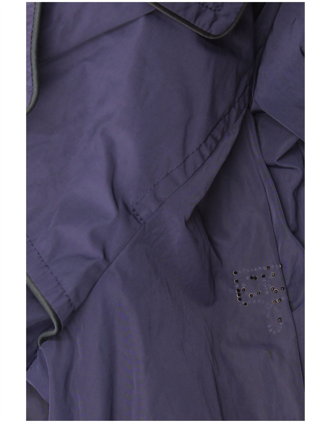 Trench Coat feminino Calvin Klein Jeans Reino Unido 14 grande azul marinho poliéster