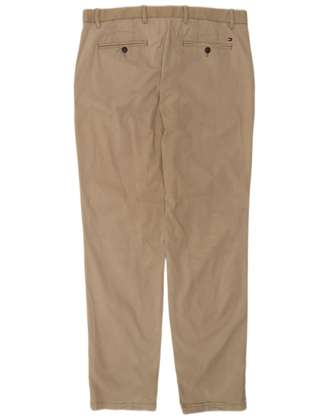 Calça Chino Masculina TOMMY HILFIGER W36 L34 Algodão Bege