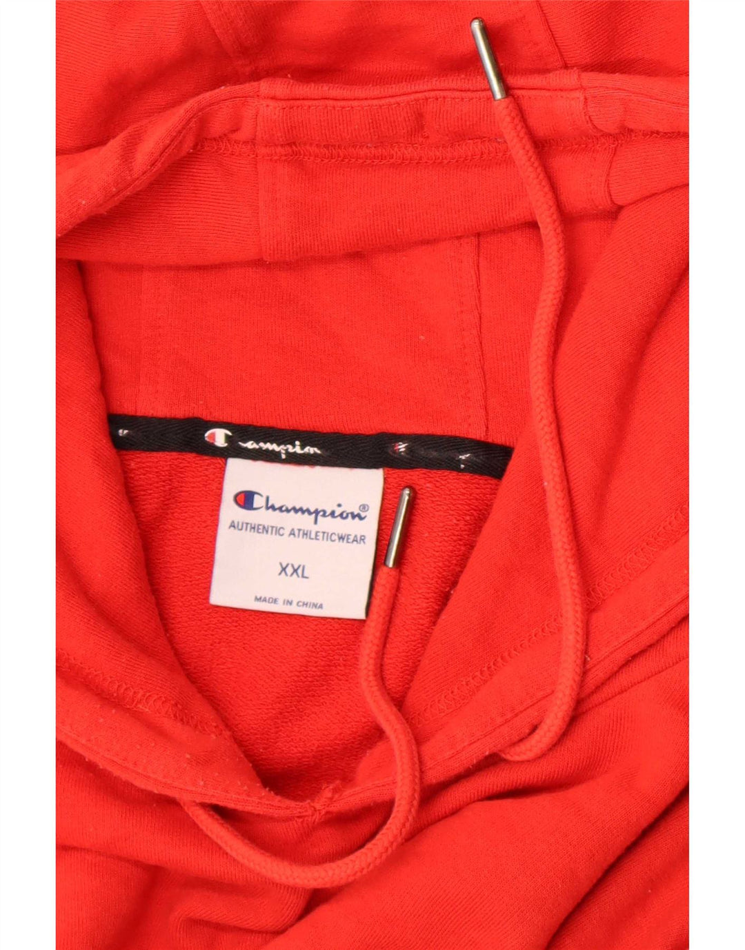 Jumper masculino com capuz Champion 2XL algodão vermelho