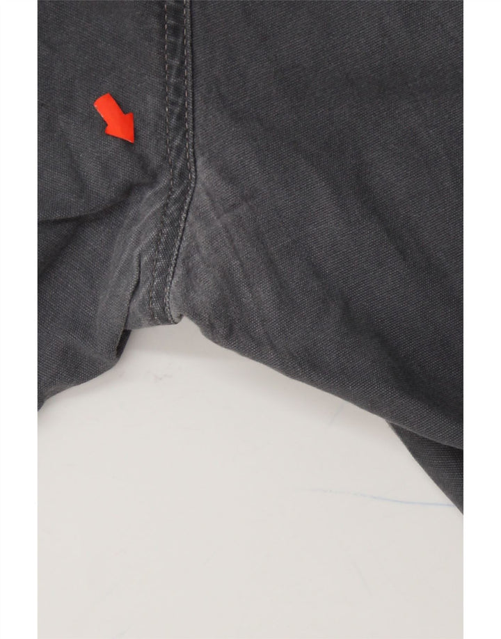 WRANGLER Womens Straight Casual Trousers W36 L30 Grey Cotton Vintage Wrangler and Second-Hand Wrangler from Messina Hembry 