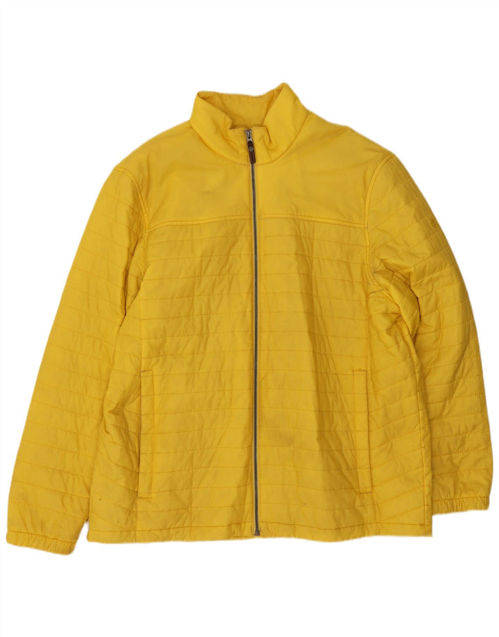 Jaqueta acolchoada masculina Timberland UK 46 3XL amarelo nylon