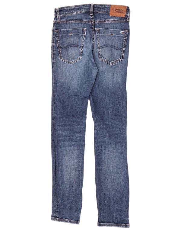 Tommy Hilfiger Masculino Scanton Slim Jeans W29 L32 Azul Algodão