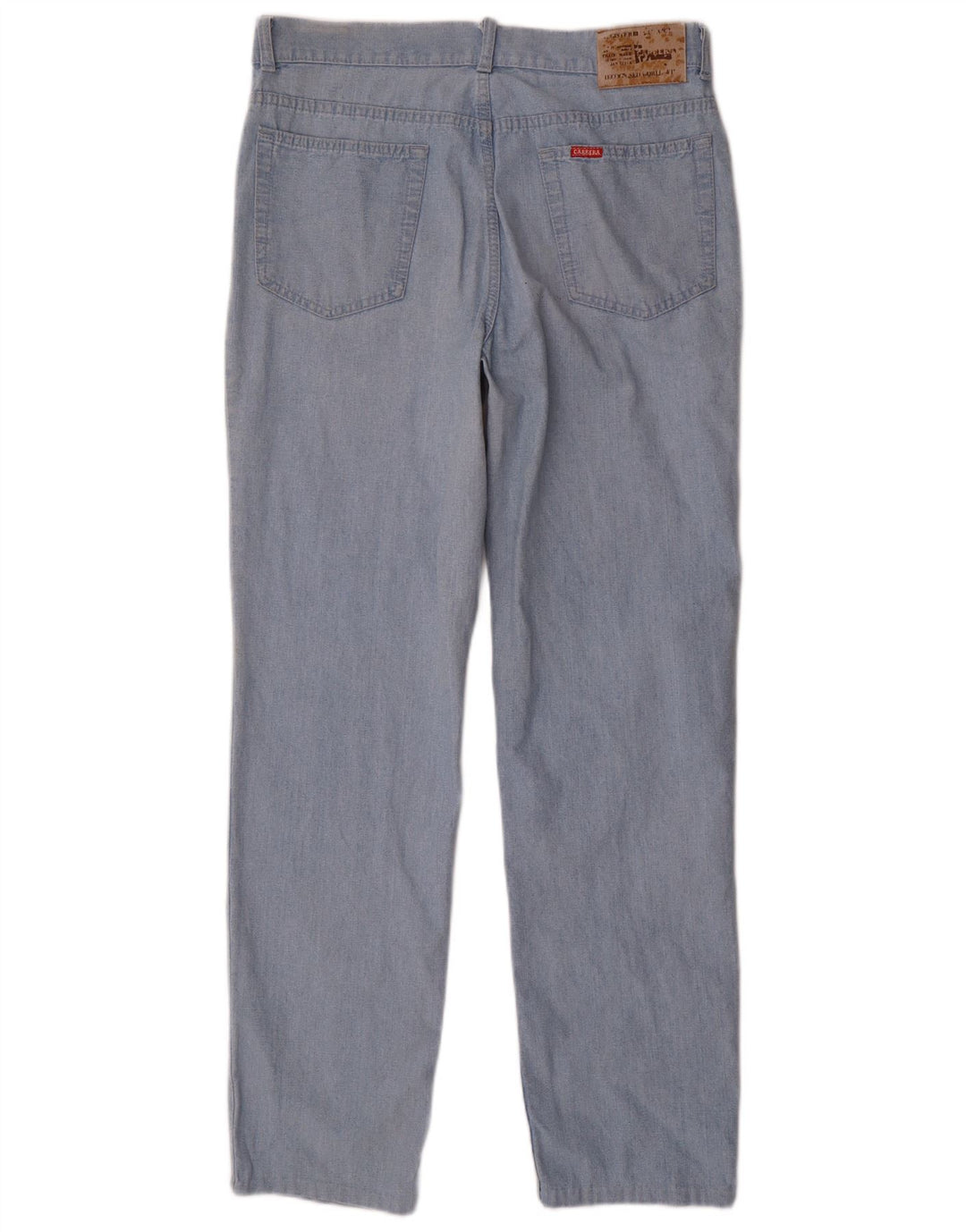 Calça jeans reta masculina CARRERA W36 L33 algodão azul