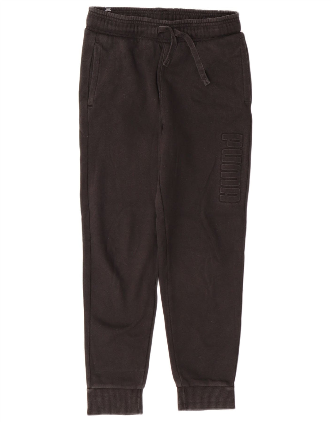 Calça esportiva Puma Boys Graphic Joggers 11-12 anos algodão preto