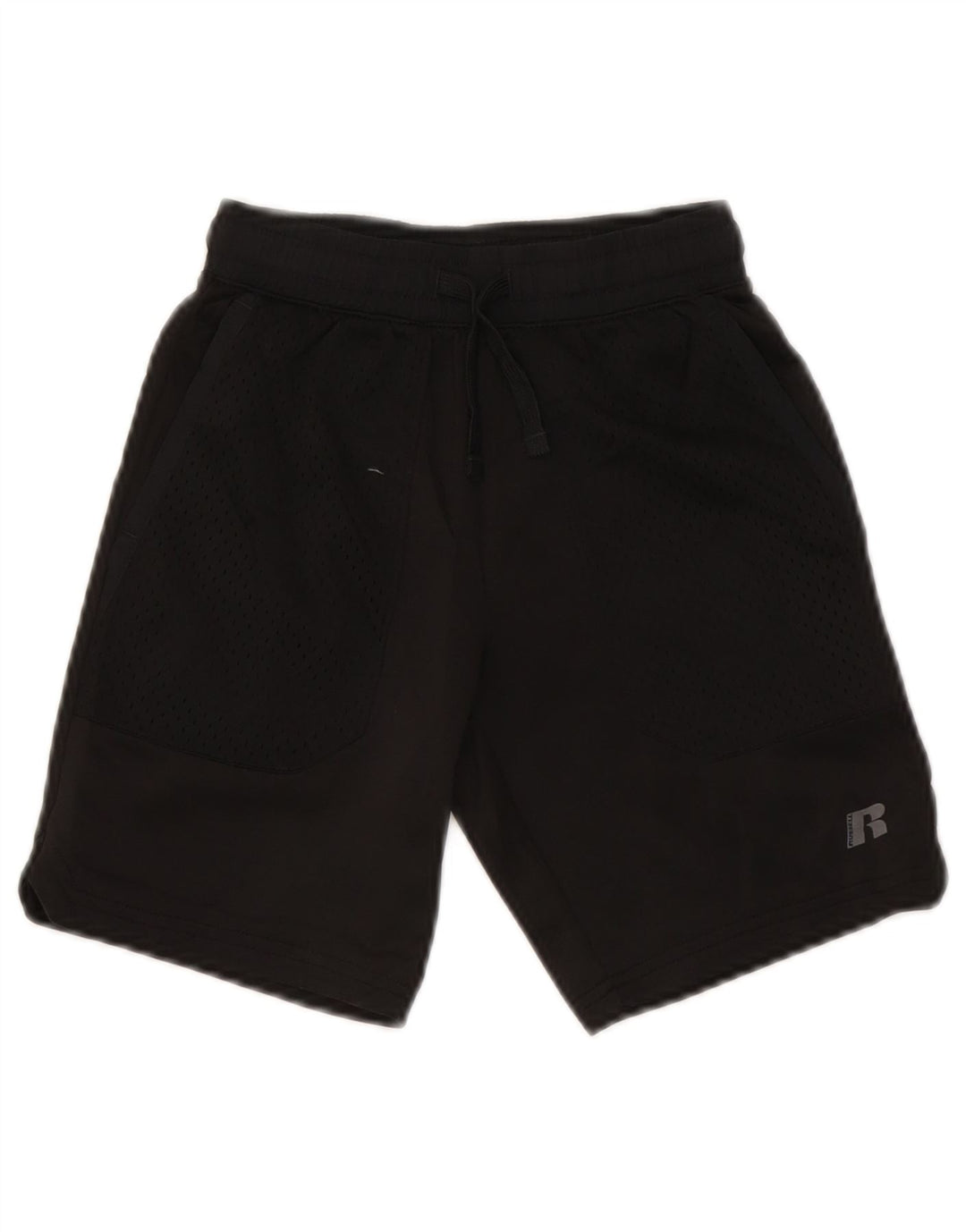 Shorts esportivos Russell Athletic Boys 6-7 anos pequeno preto