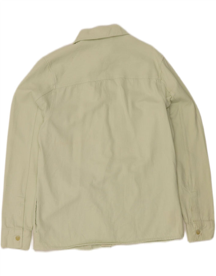 Zara Camisa Masculina Pequena Verde