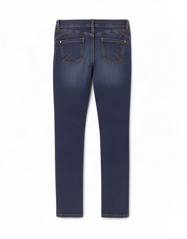 Marks & Spencer Feminino Per Una Jegging Jeans Reino Unido 16 Grande W34 L31 Azul Marinho