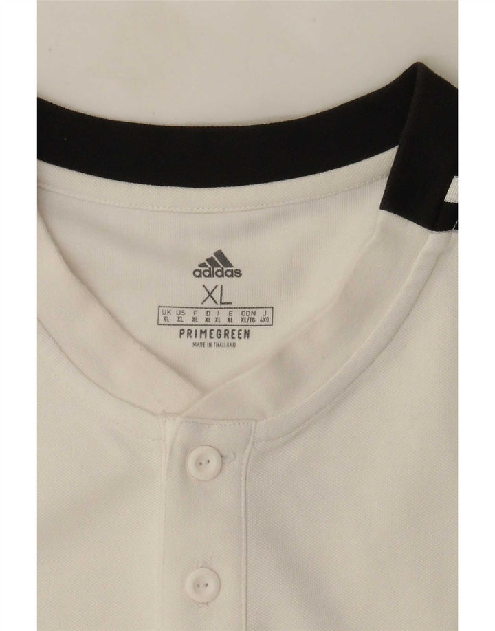 Adidas Mens Aeroready Camiseta Top XL Branco