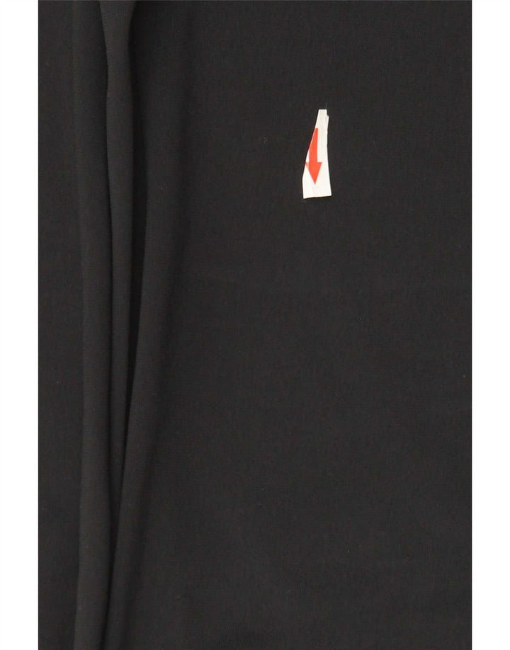 Calça de treino masculina Nike Joggers médio preto colorblock poliéster