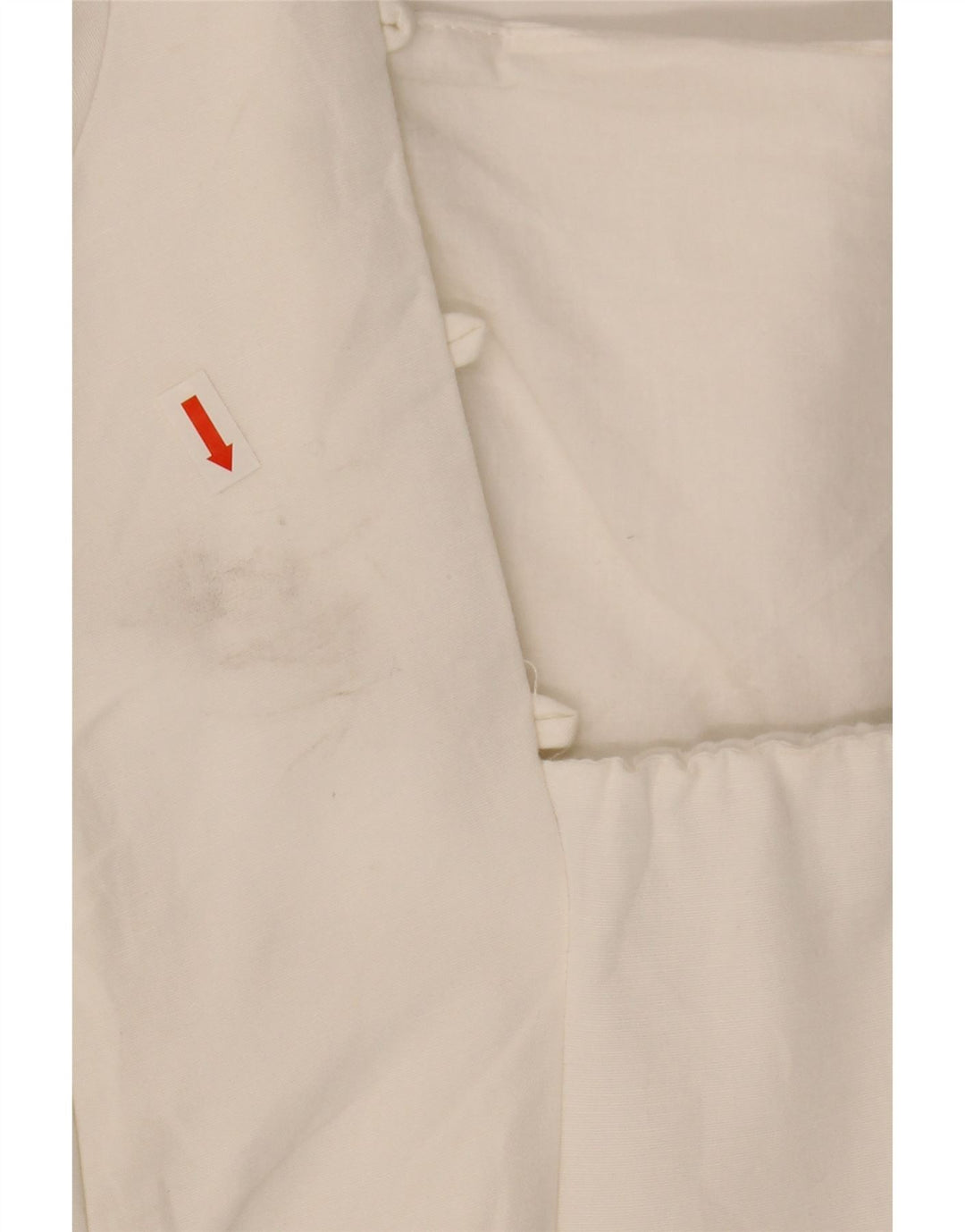 Vestido bainha feminino Zara Reino Unido 8 pequeno viscose branca