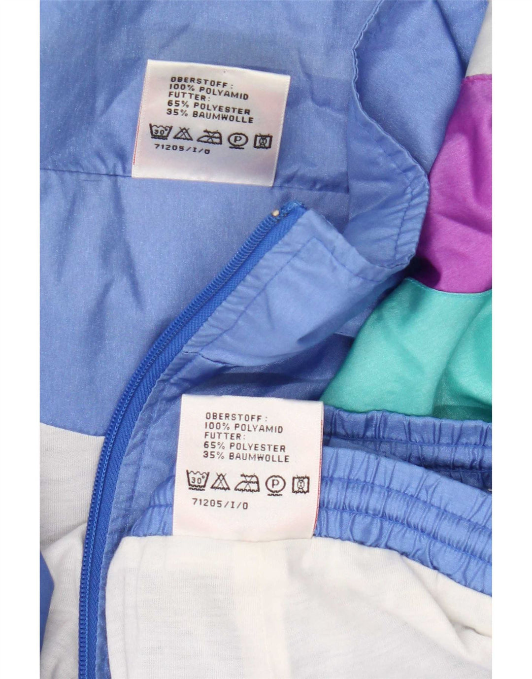 Killtec Mens Full Tracksuit XL Azul Colourblock Poliamida