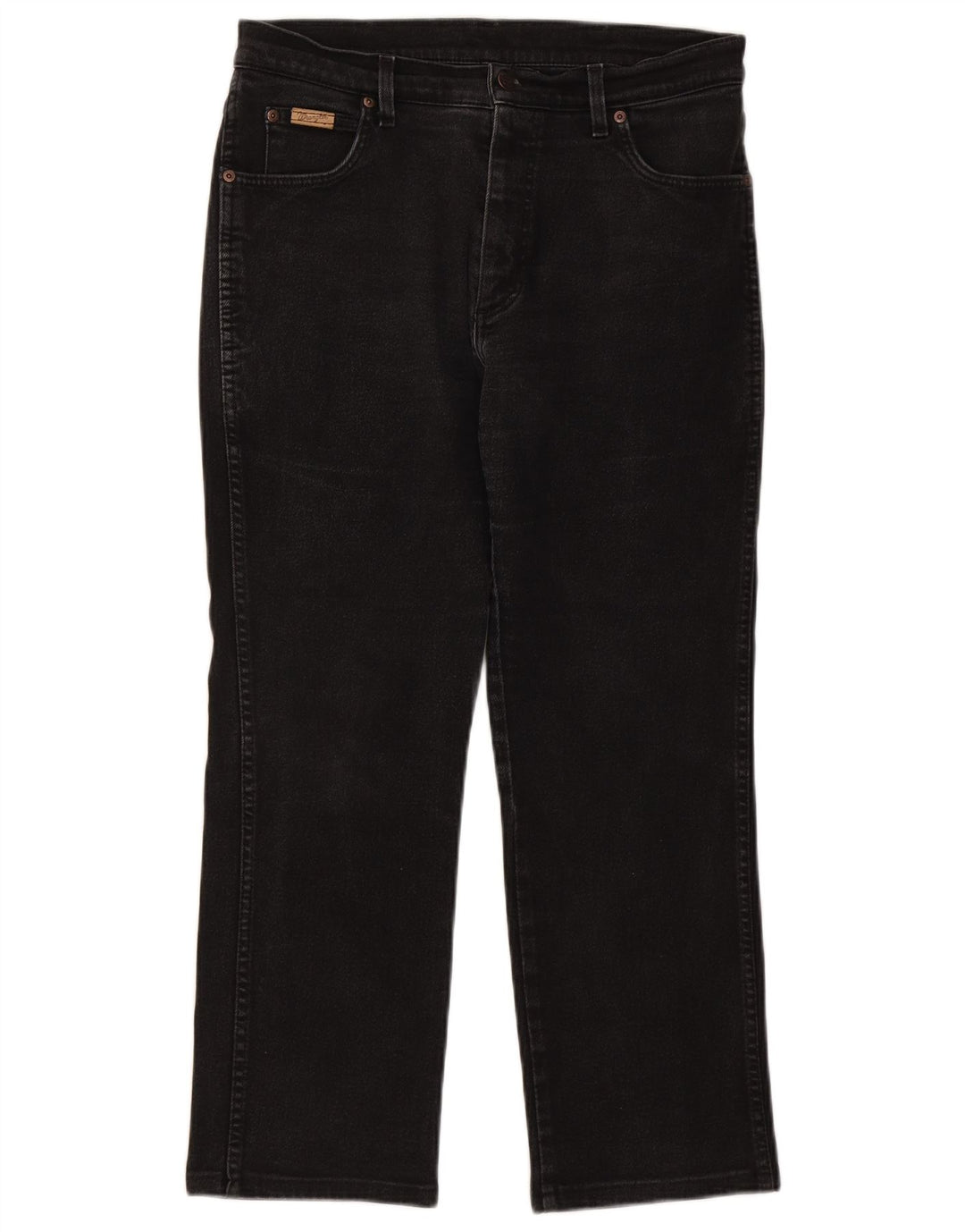 Wrangler Masculino Texas Straight Jeans W34 L27 Preto