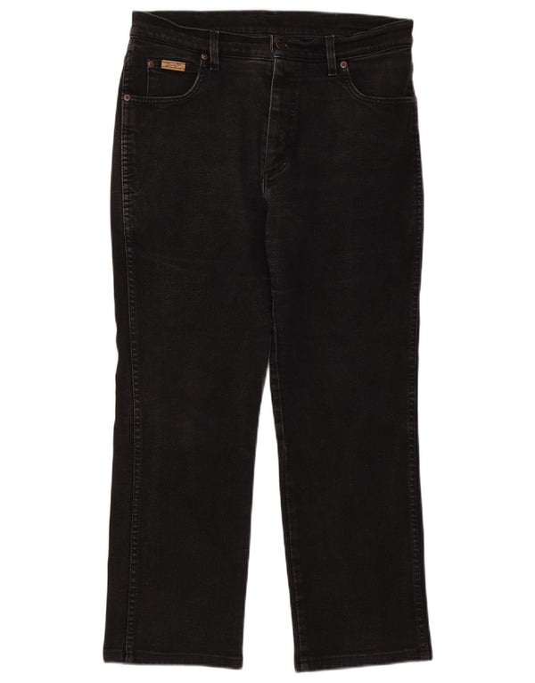 Wrangler Masculino Texas Straight Jeans W34 L27 Preto
