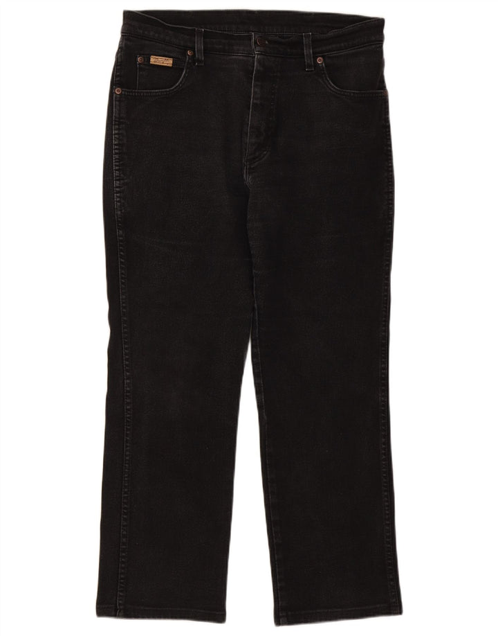 Wrangler Masculino Texas Straight Jeans W34 L27 Preto