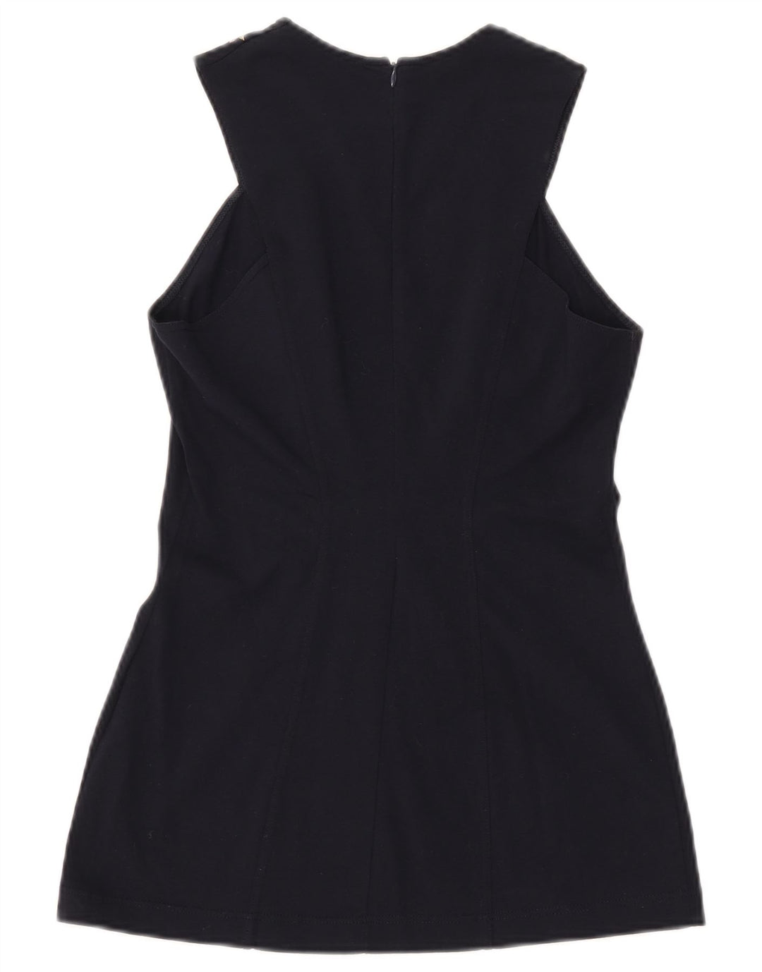 Blusa feminina sem mangas ROCCOBAROCCO Top IT 44 Médio Azul Marinho Floral