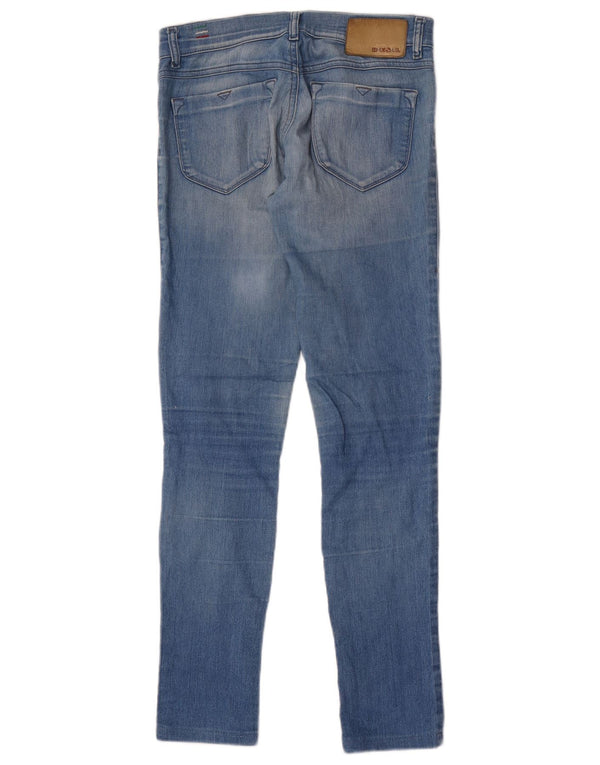 Legging Livier Feminina Diesel Super Slim Jeans Tamanho 30W30 L31 Azul Algodão