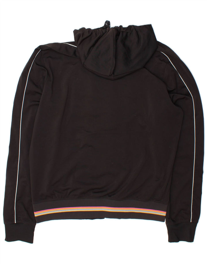 PUMA Mens Zip Hoodie Sweater Large Black Polyester Vintage Puma and Second-Hand Puma from Messina Hembry 