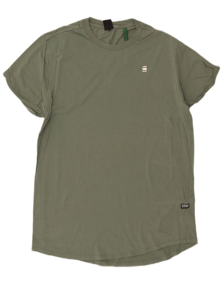 Camiseta masculina G-STAR grande algodão cáqui