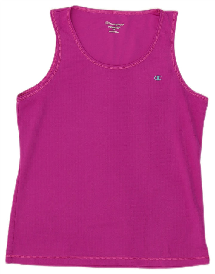 Colete feminino Champion UK 12 poliéster rosa médio