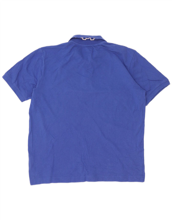 Camisa polo masculina Kappa XL algodão azul