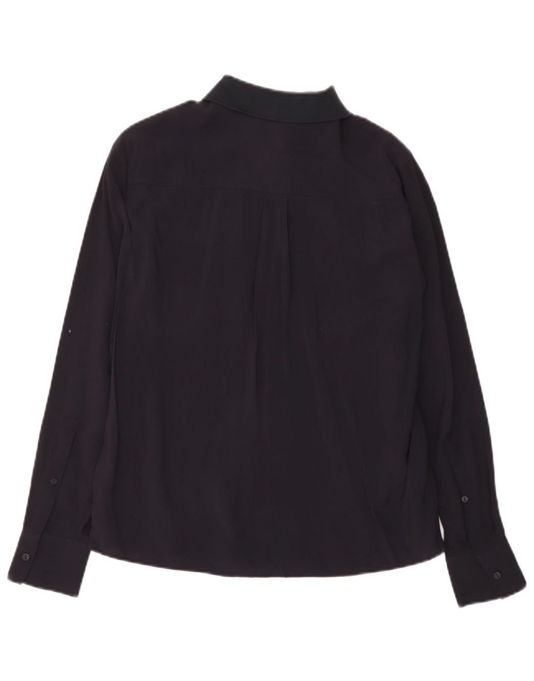 Camisa feminina Lacoste tamanho 36 pequena viscose preta