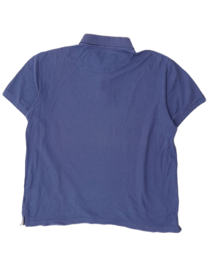 Camisa polo masculina Paul Rosen grande azul