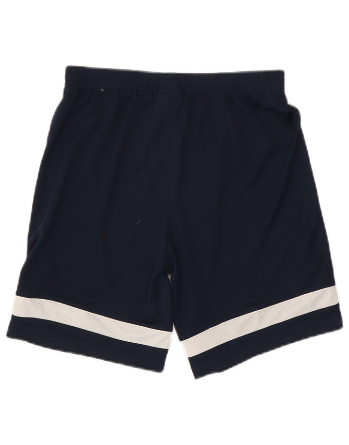 NIKE Boys Dri Fit Sport Shorts 12-13 anos grande azul marinho colorblock