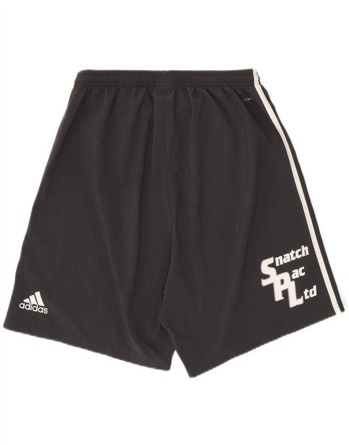 Adidas Masculino Climalite Graphic Sport Shorts Grande Poliéster Preto