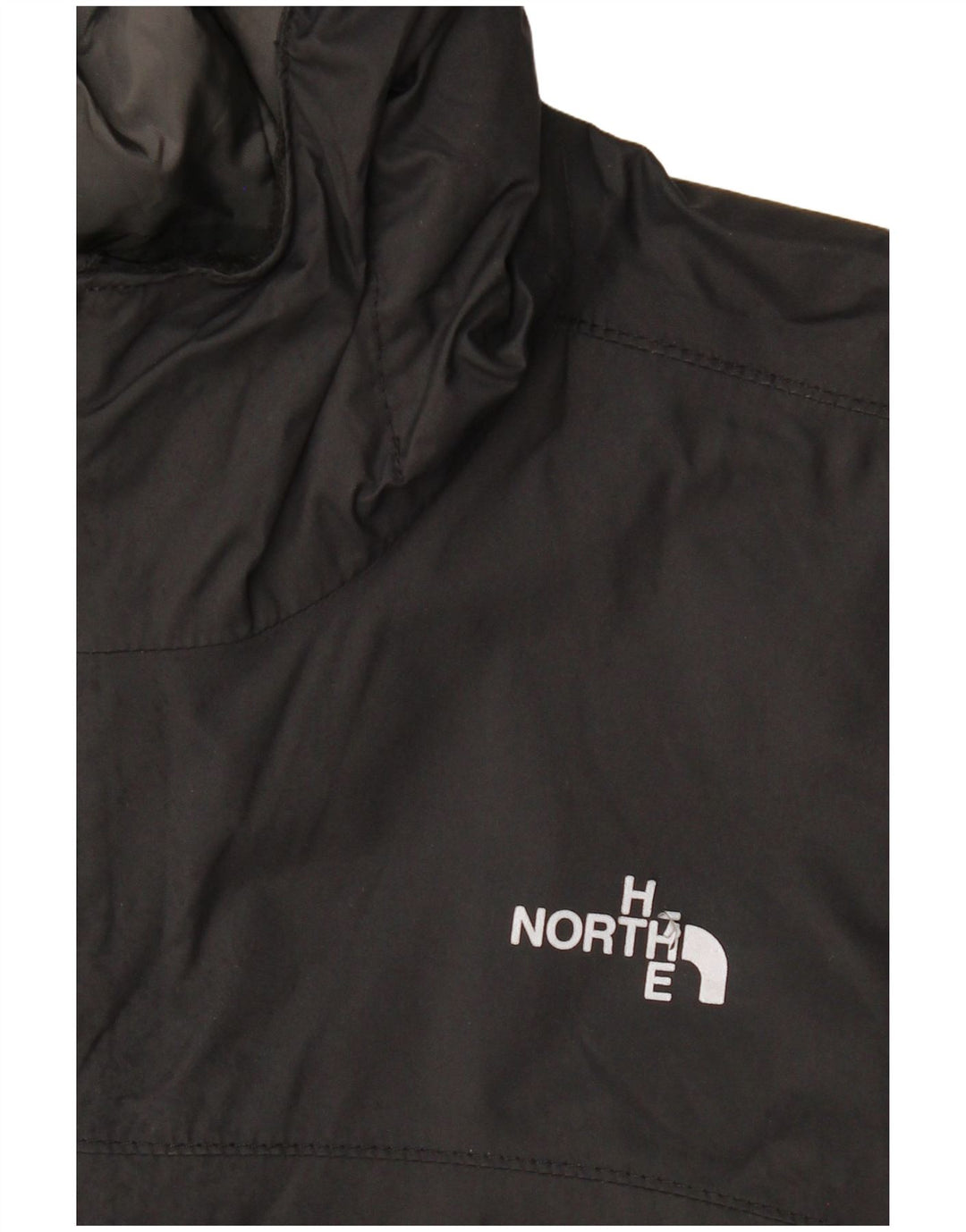 Jaqueta de chuva com capuz para meninos THE NORTH FACE 11-12 anos grande poliéster preto