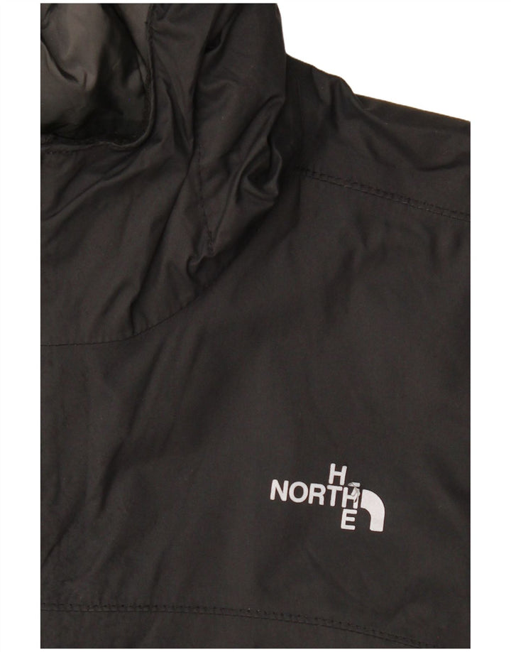 Jaqueta de chuva com capuz para meninos THE NORTH FACE 11-12 anos grande poliéster preto