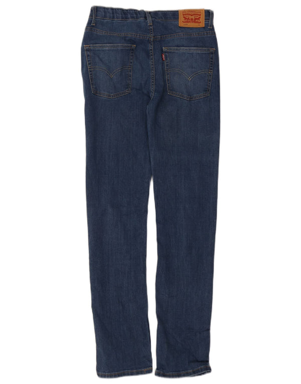 Levi's Girls 510 Skinny Jeans 15-16 Anos W28 L30 Azul Algodão