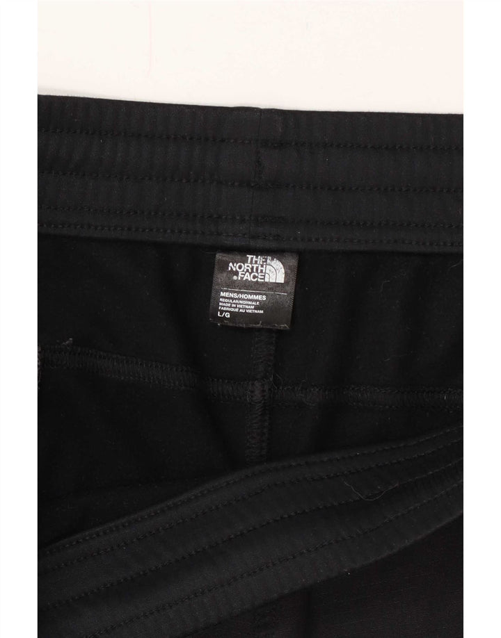 Calça esportiva masculina The North Face, grande, preta, poliéster