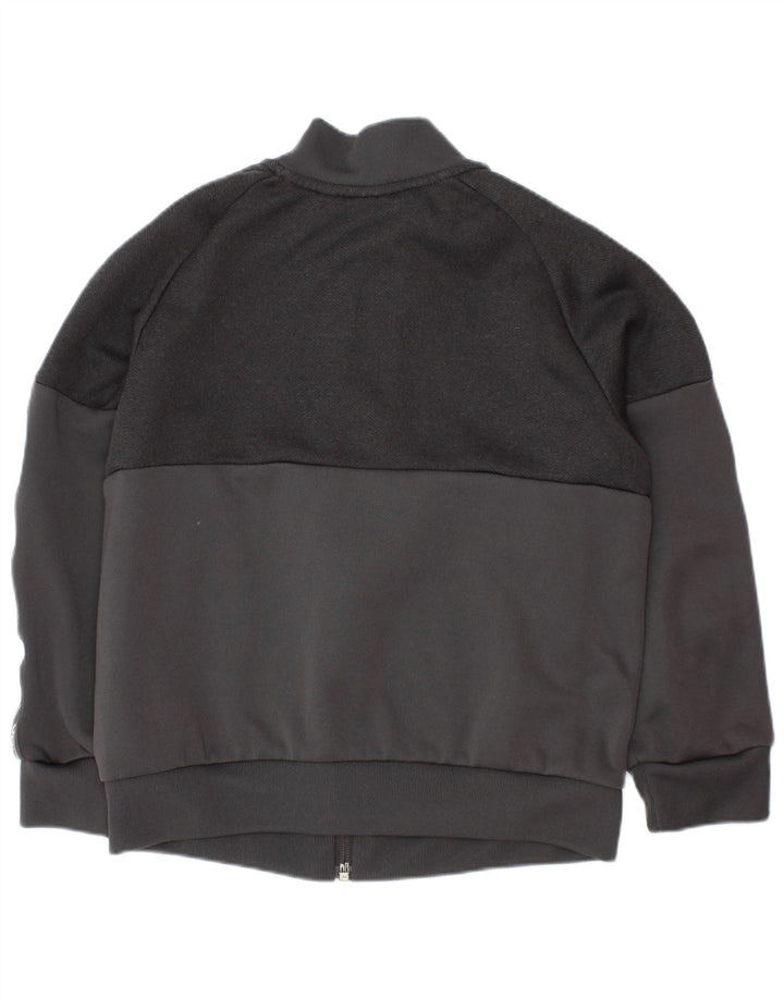 Jaqueta ADIDAS Menino Graphic Tracksuit 6-7 Anos Cinza Poliéster