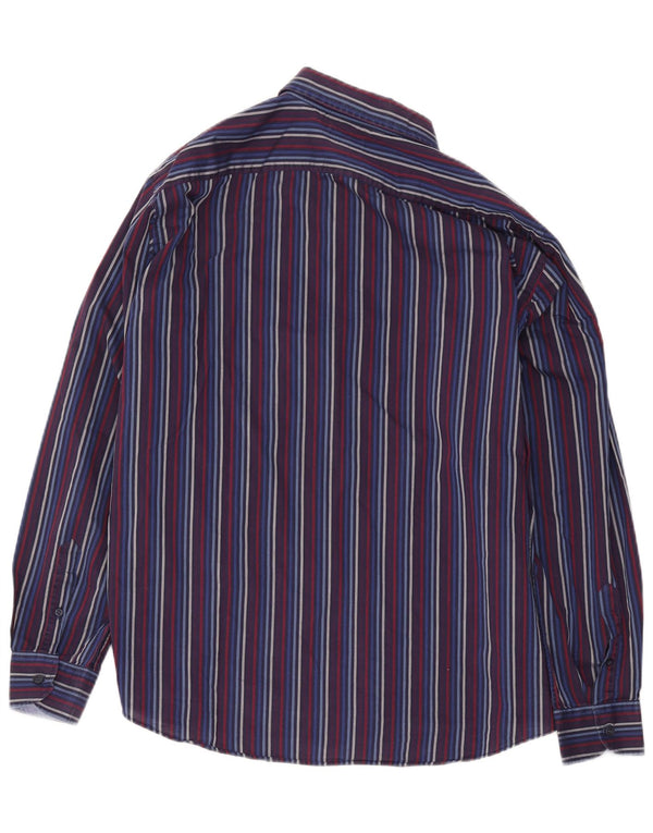 Camisa masculina Navigare XL azul marinho listrada