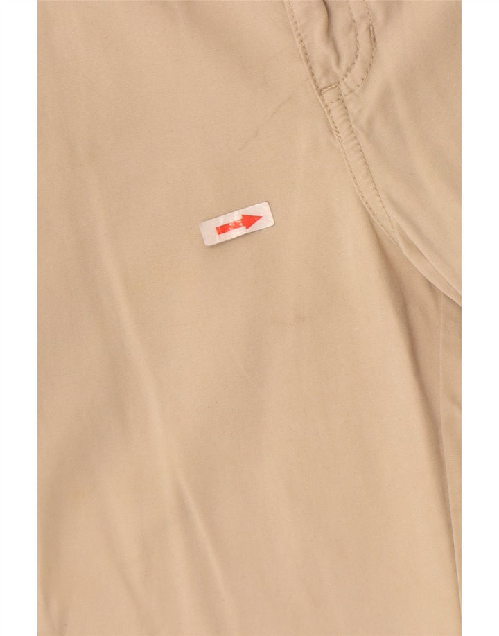 Bermuda cargo feminina Fat Face UK 12 médio W32 algodão bege